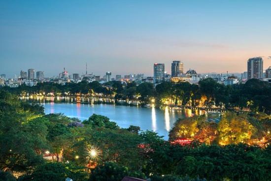 Hoan Kiem Lake View 河内 外观 照片